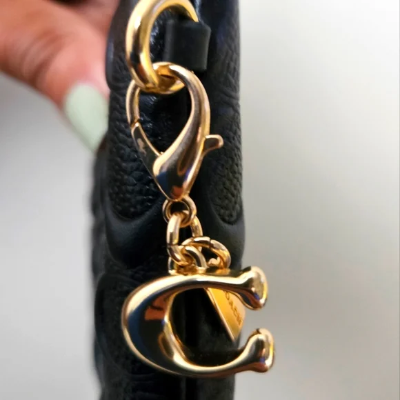 Coach C logo charm - Picture 2 of 3